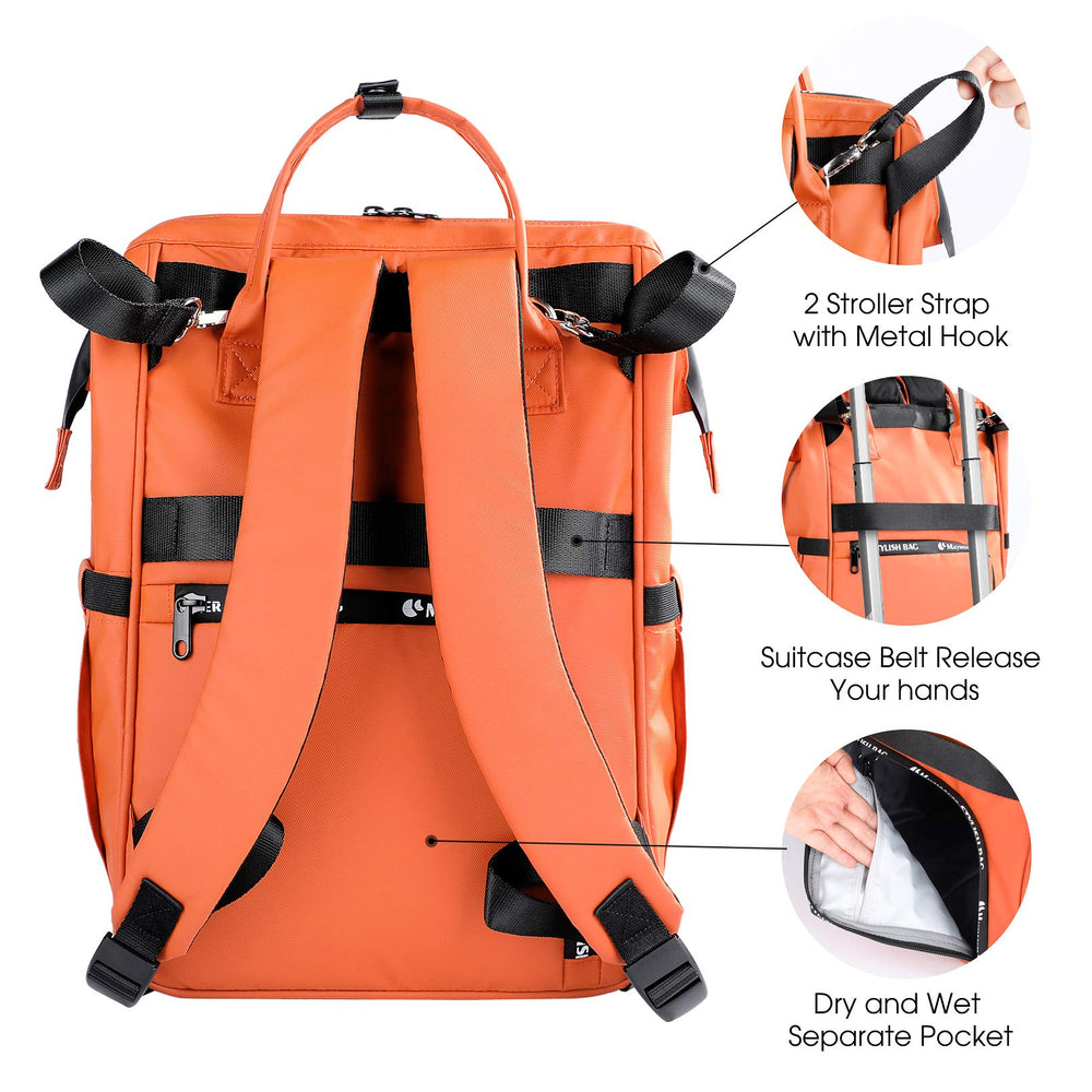 BesyPro diaper bag changing pad demonstrated for on-the-go changes