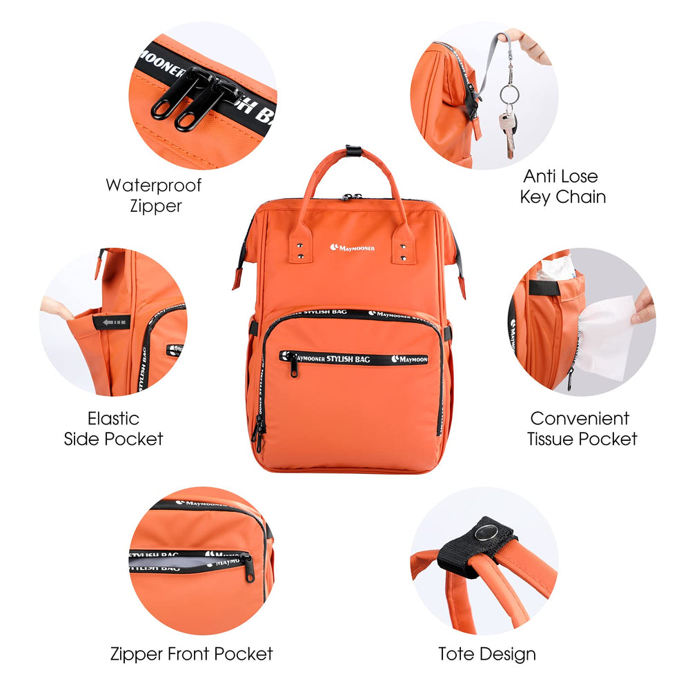 BesyPro diaper bag multiple pockets to organize essentials quickly