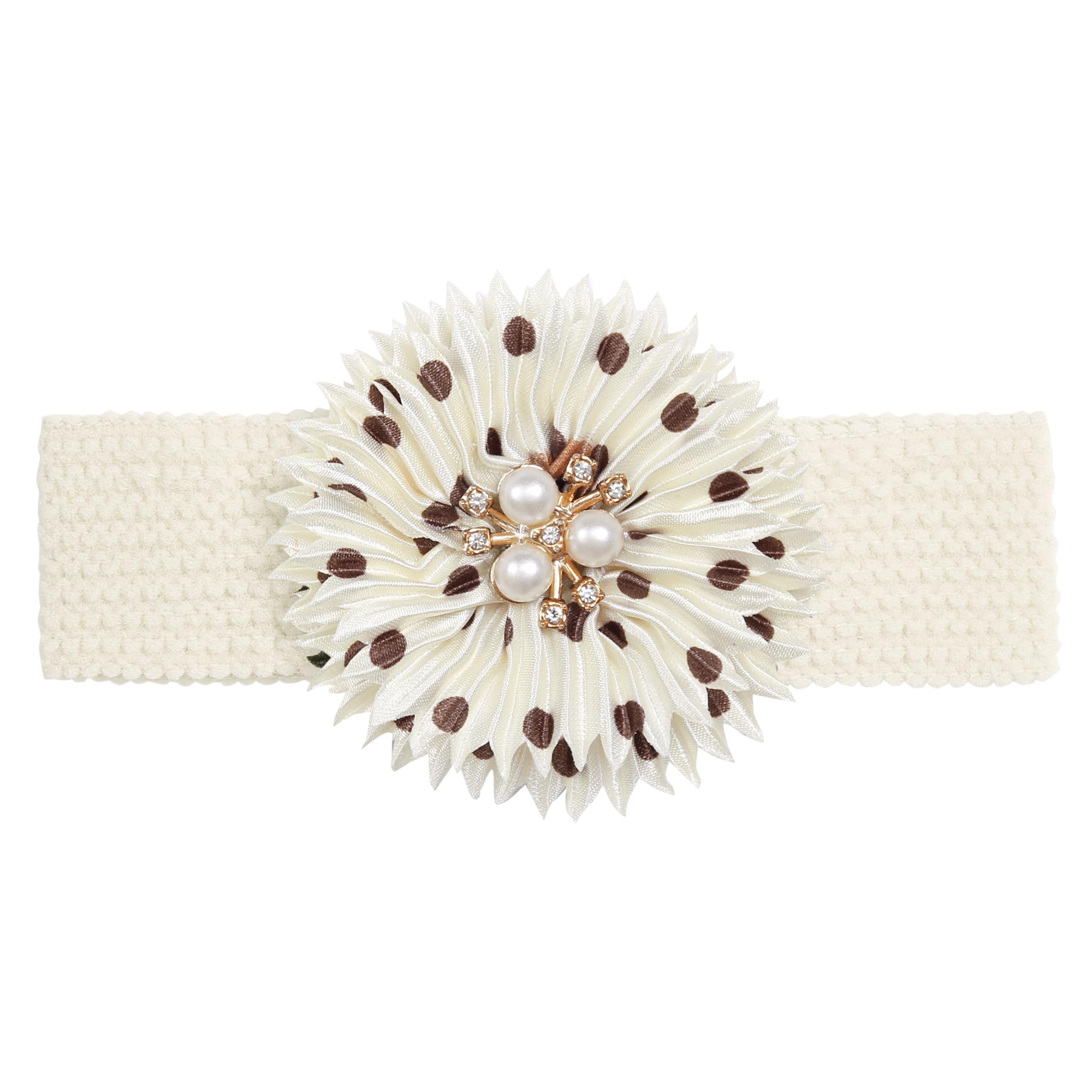 BESZANA floral accents headbands for special occasions.