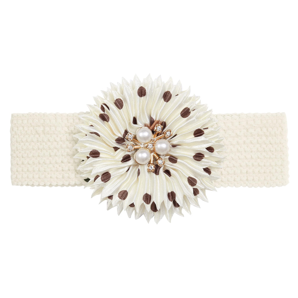 BESZANA floral accents headbands for special occasions.