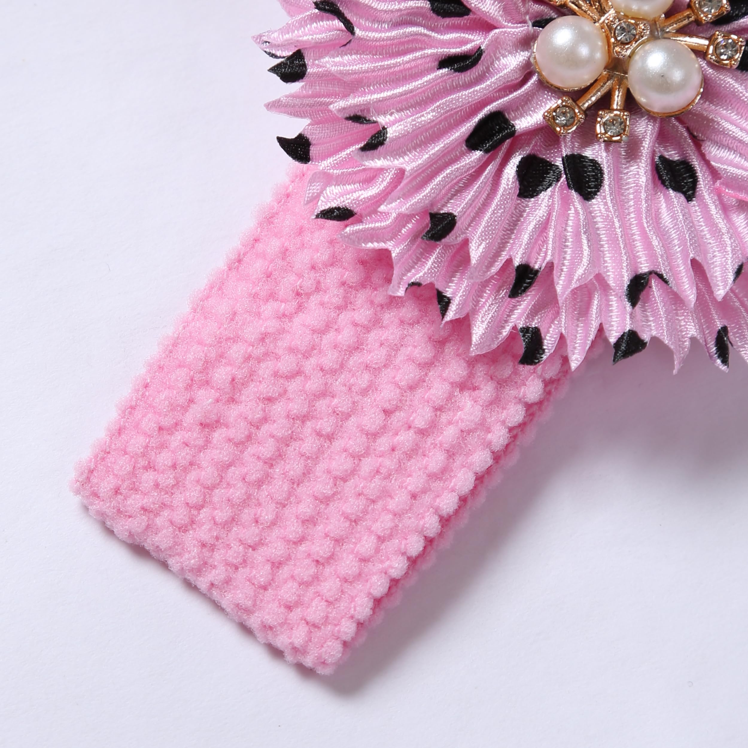 BESZANA flower headbands set; coordinated colors for easy matching.