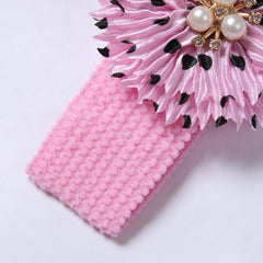 BESZANA flower headbands set; coordinated colors for easy matching.