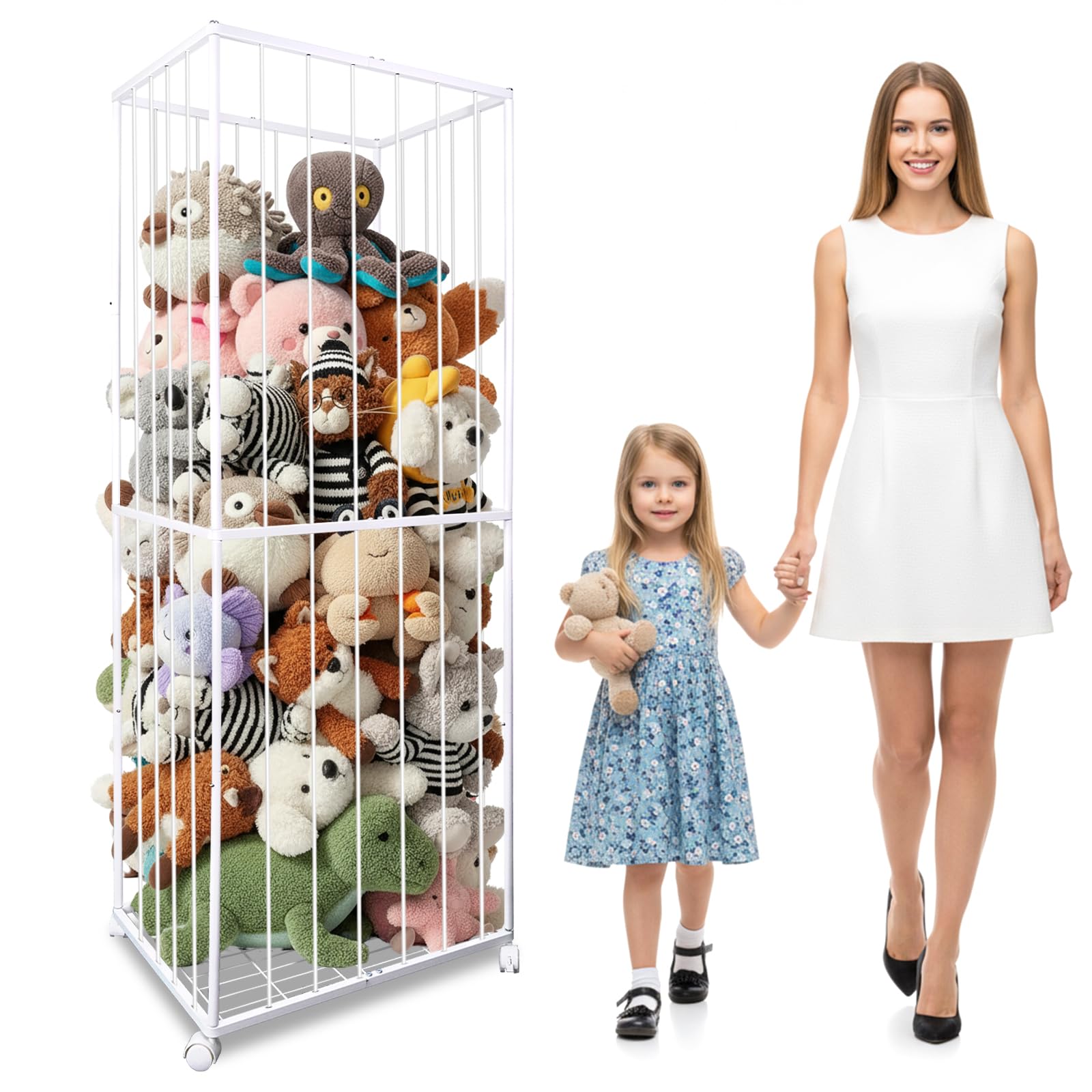 BETBEM nursery storage doubles as display and organization for toys.