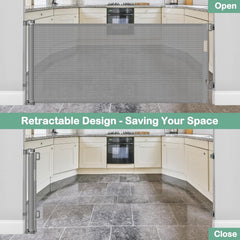 BETERTEK gate installed at multiple angles for doors and stairs