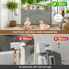 BETERTEK no rust stainless steel screws and rods resist weather