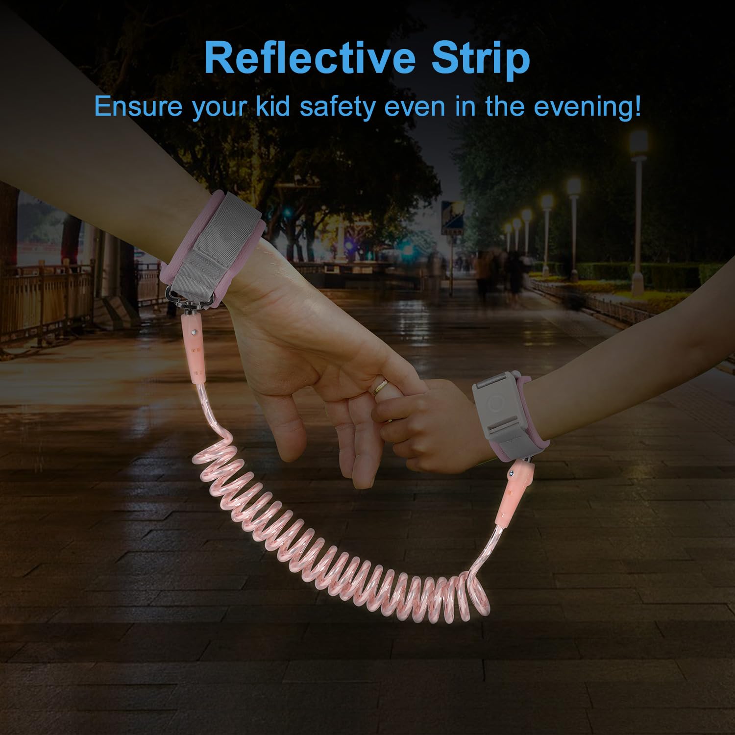 Betertek stainless steel connector allows smooth movement with secure protection.