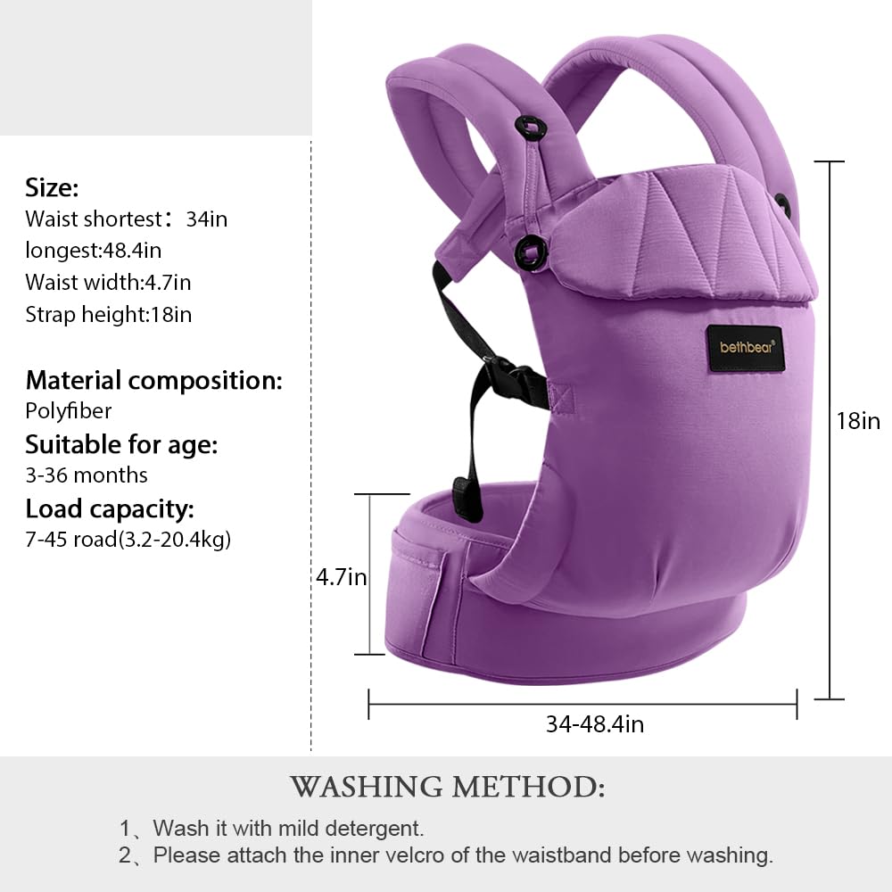 BethBear hands-free design helps parents stay active during daily activities.