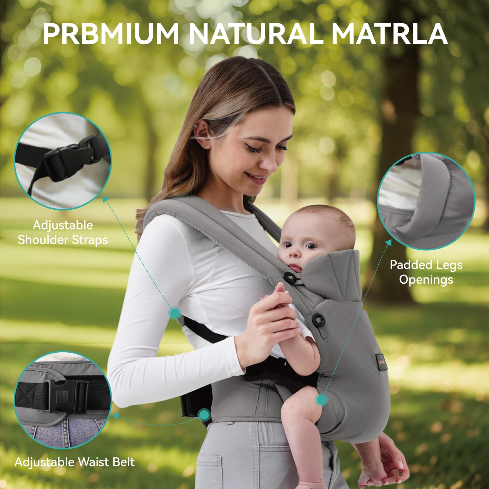 BethBear linen close-up reveals breathable skin-friendly fabric