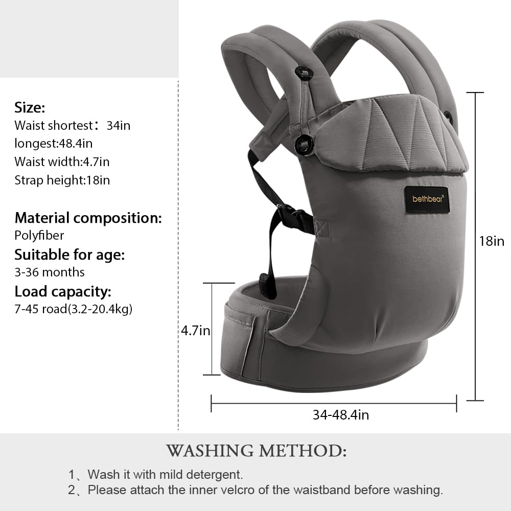 BethBear neck-support-fold image shows foldable neck support for baby