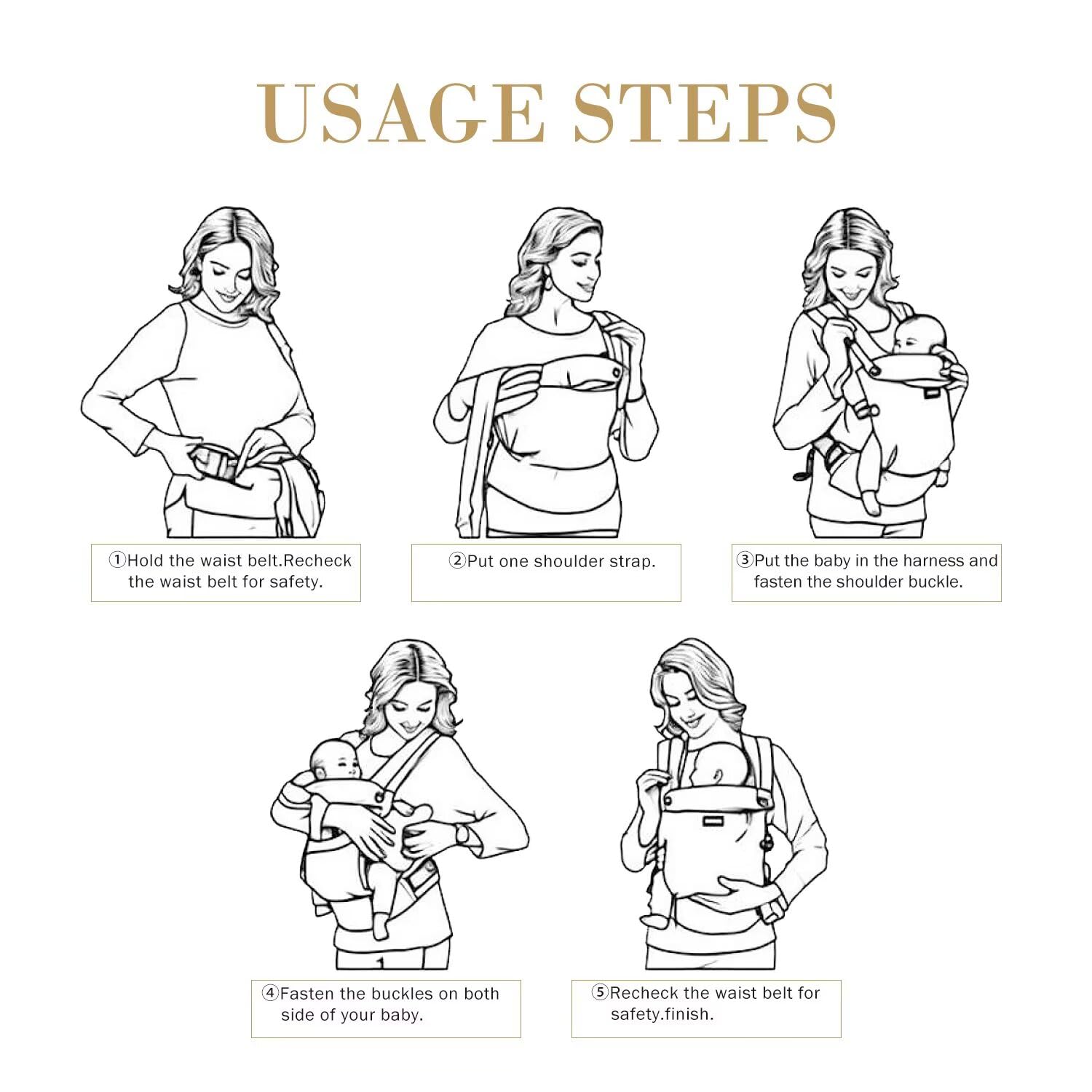 BethBear purple carrier adds style while keeping baby secure.