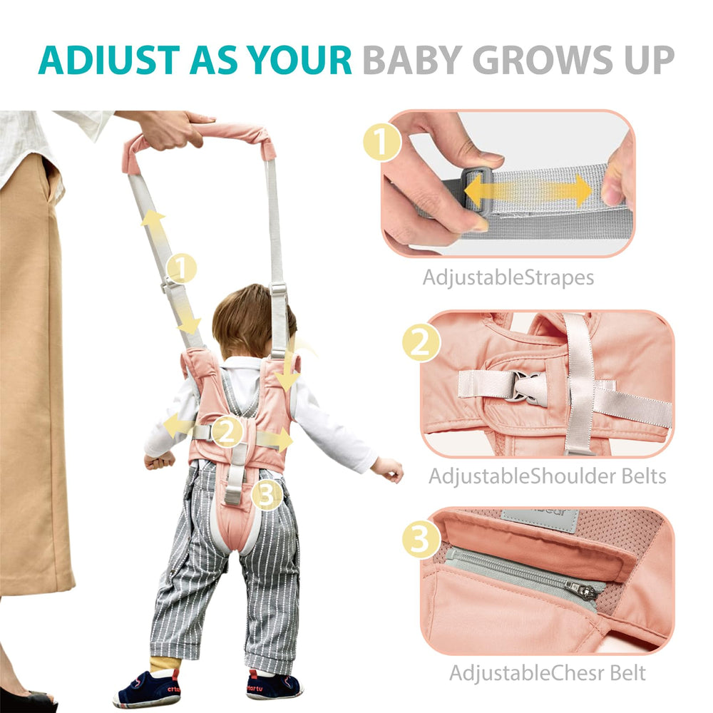 BethBear harness easy on-off use for quick, stress-free transitions