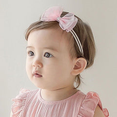 Bethynas soft nylon headband with mesh yarn for lasting comfort
