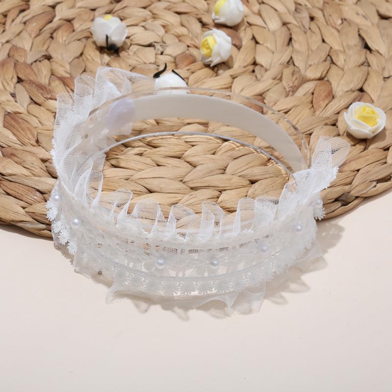 Non-toxic, hypoallergenic Bethynas hairband made of mesh yarn