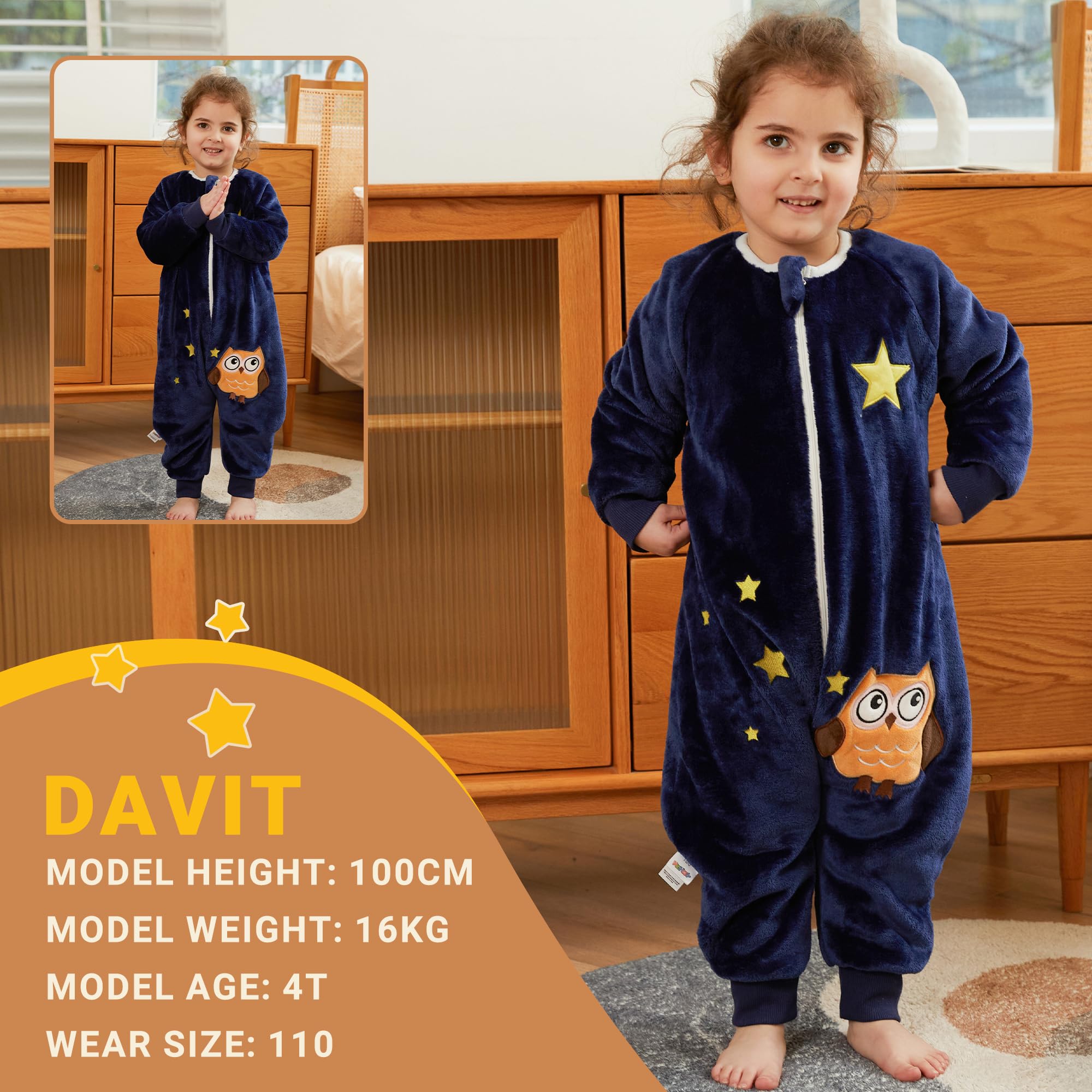 Betterfun footed warmth ideal for indoor play and naps