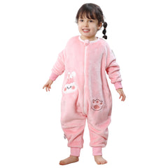 BETTERFUN baby sleeping bag pink rabbit front view for cozy naps