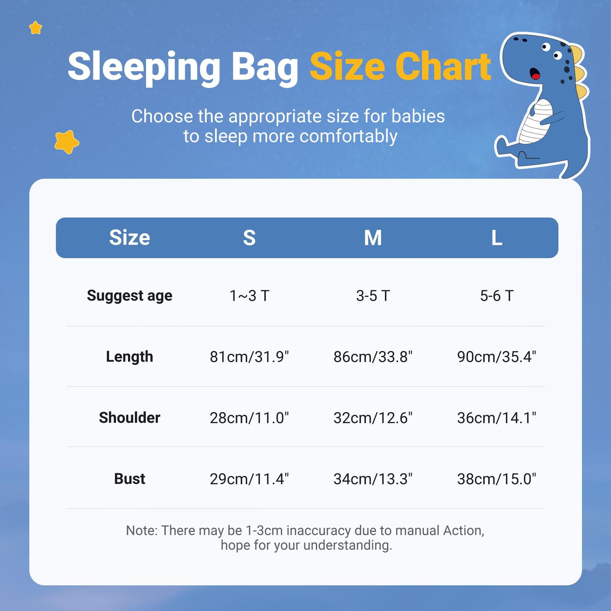 BETTERFUN indoor-use sleeping sack suitable for 13-25°C environments.