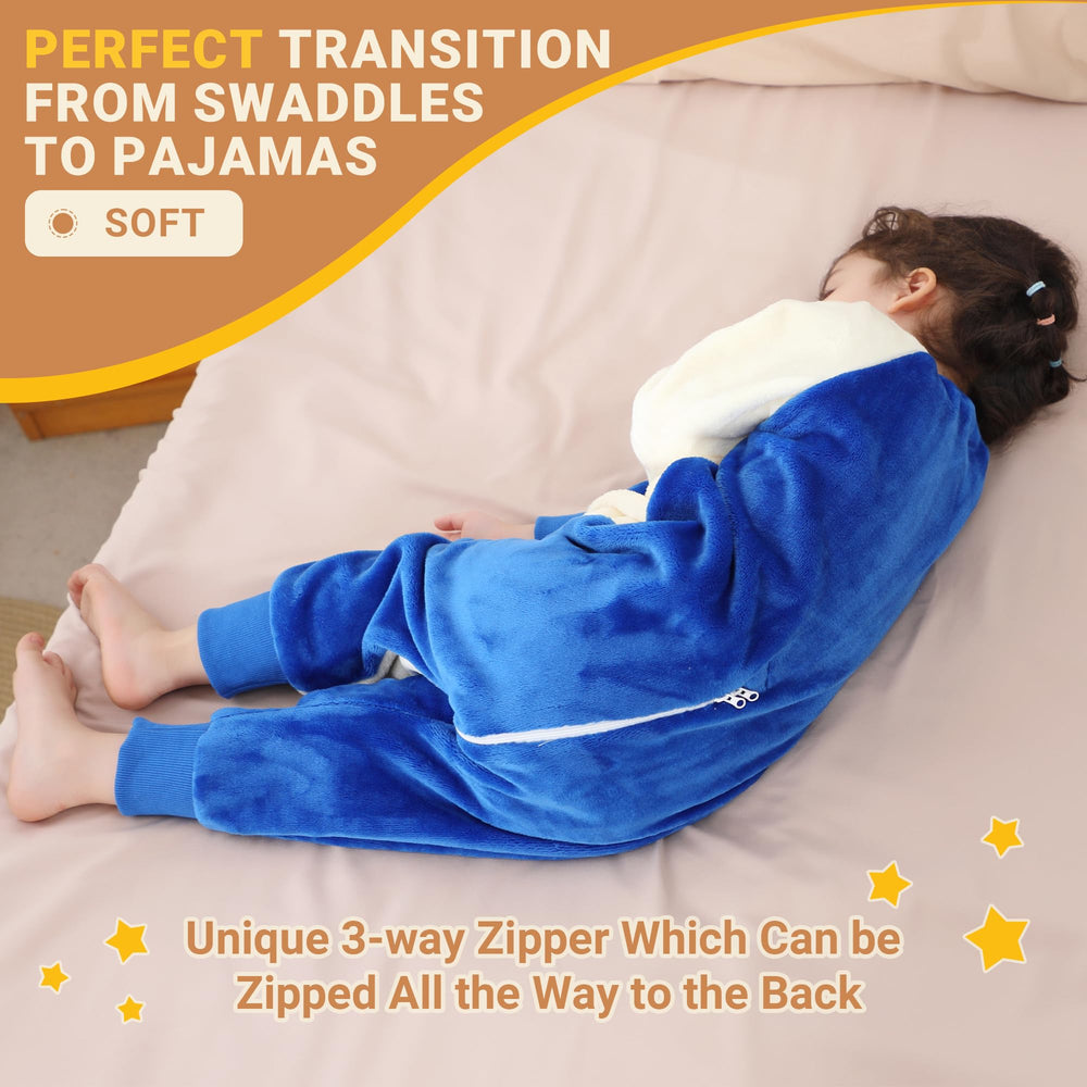 BETTERFUN Penguin Sleeping Bag lightweight fabric ideal for warm days indoors