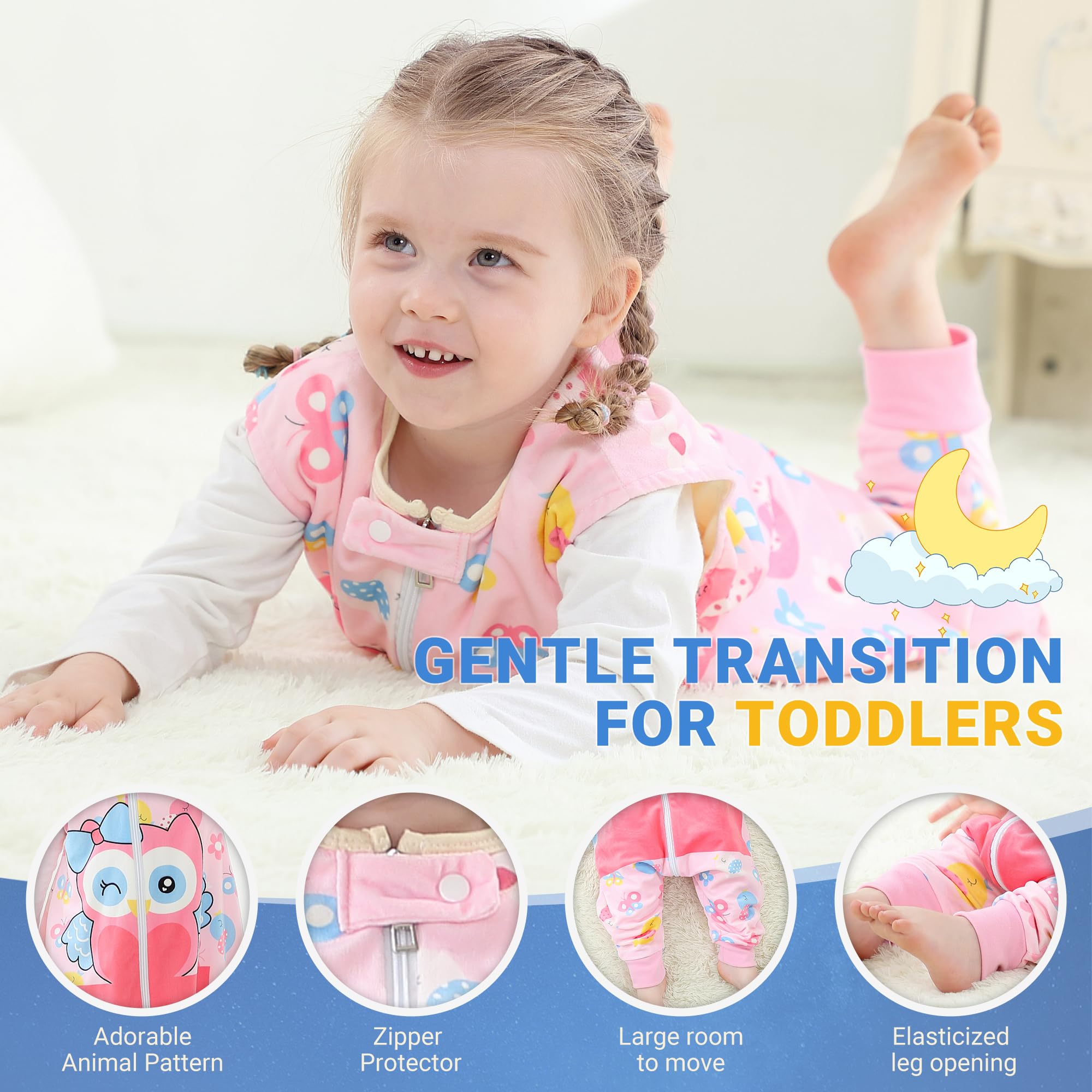BETTERFUN sleeveless sleeping bag allows unrestricted arm movement.