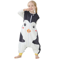 BETTERFUN penguin sleeping sack top view provides cozy warmth for indoor naps