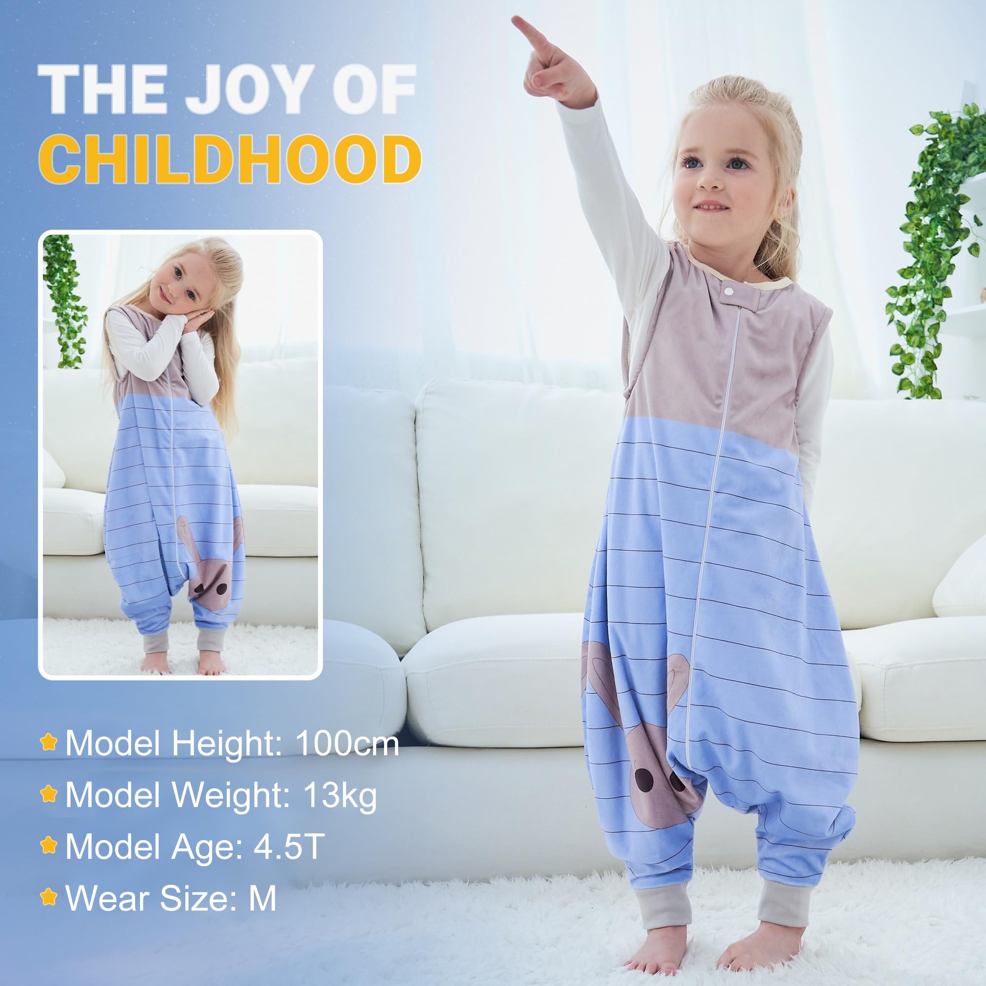 BetterFUN two-way zipper allows quick diaper changes without fully waking.