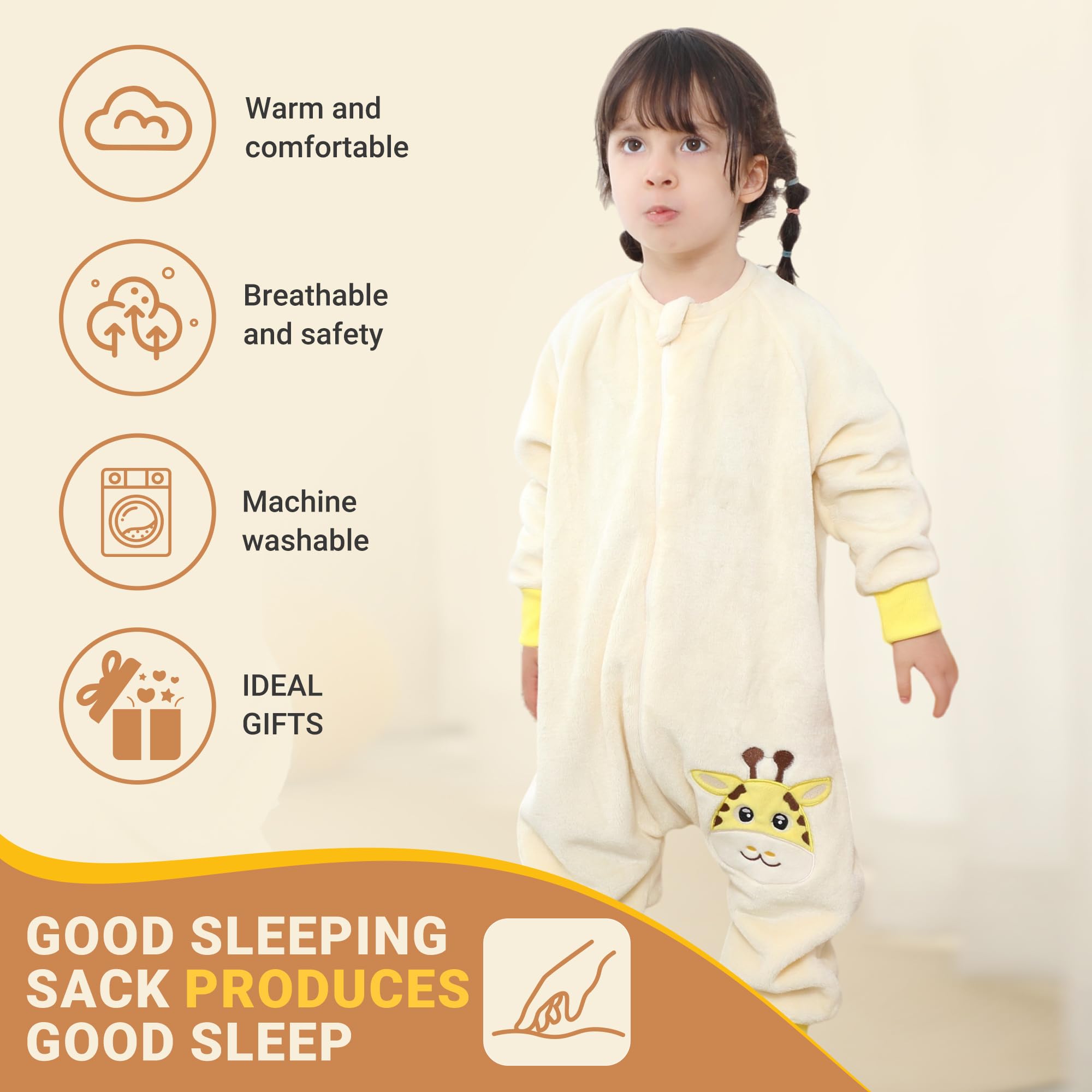 BETTERFUN two-way zipper for quick diaper changes without waking baby