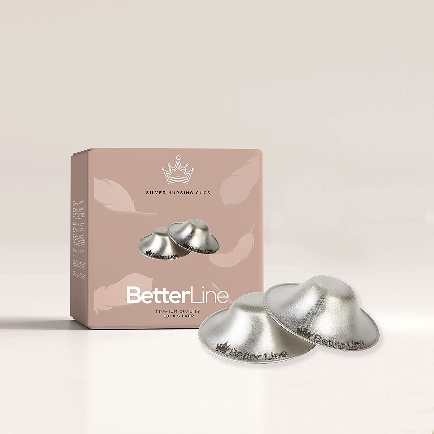 BETTERLINE newborn breastfeeding scene emphasizes soothing natural care for mom and baby