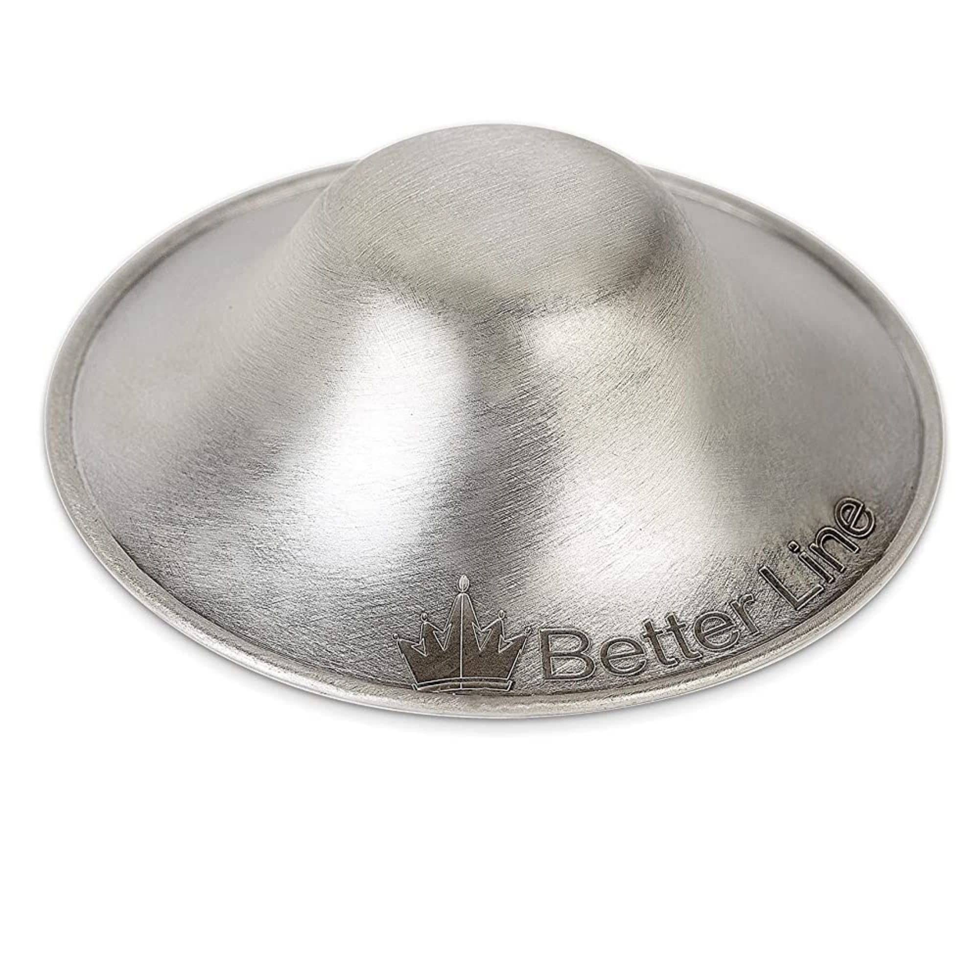 BETTERLINE nickel-free silver cups promote safe, skin-friendly nursing