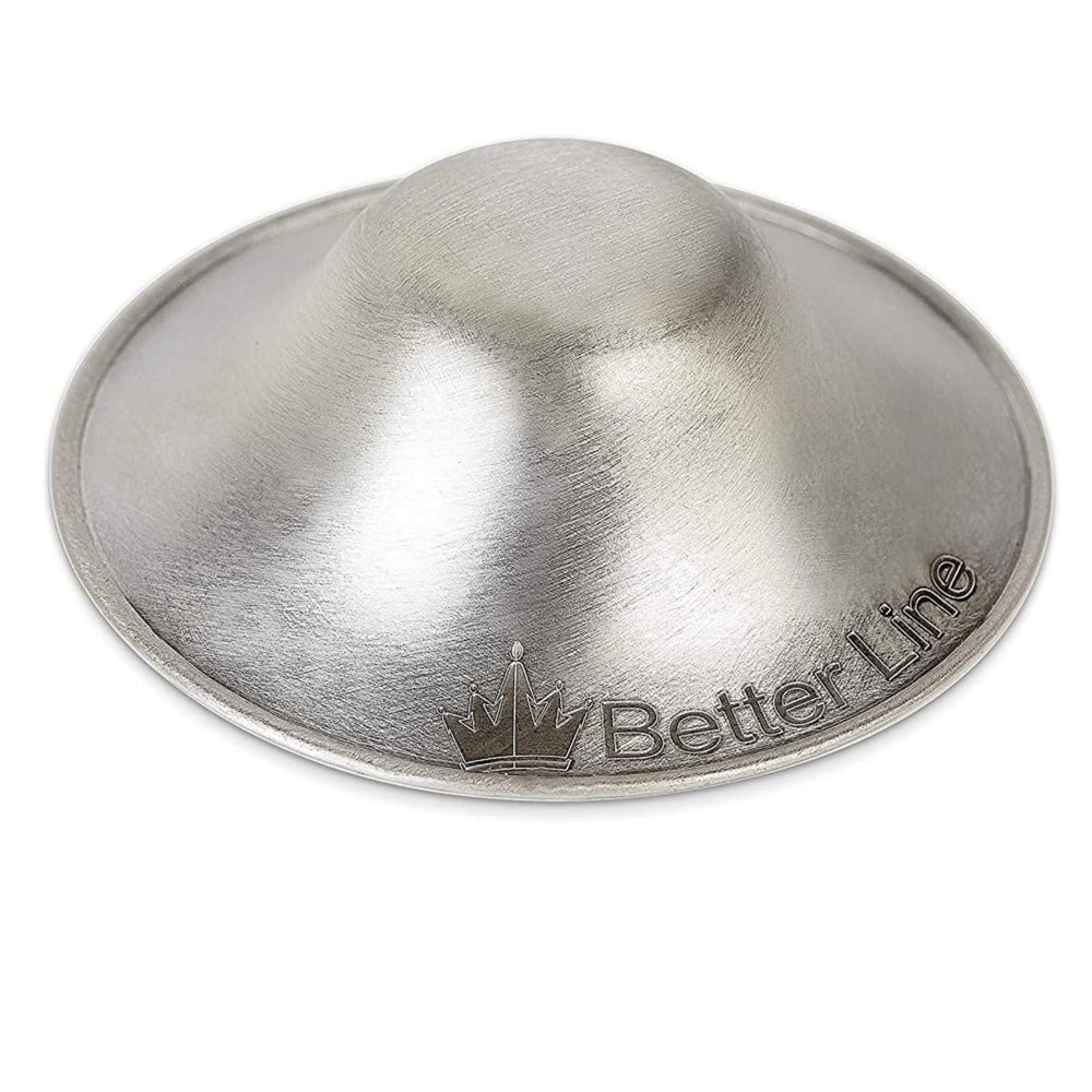 BETTERLINE nickel-free silver cups promote safe, skin-friendly nursing