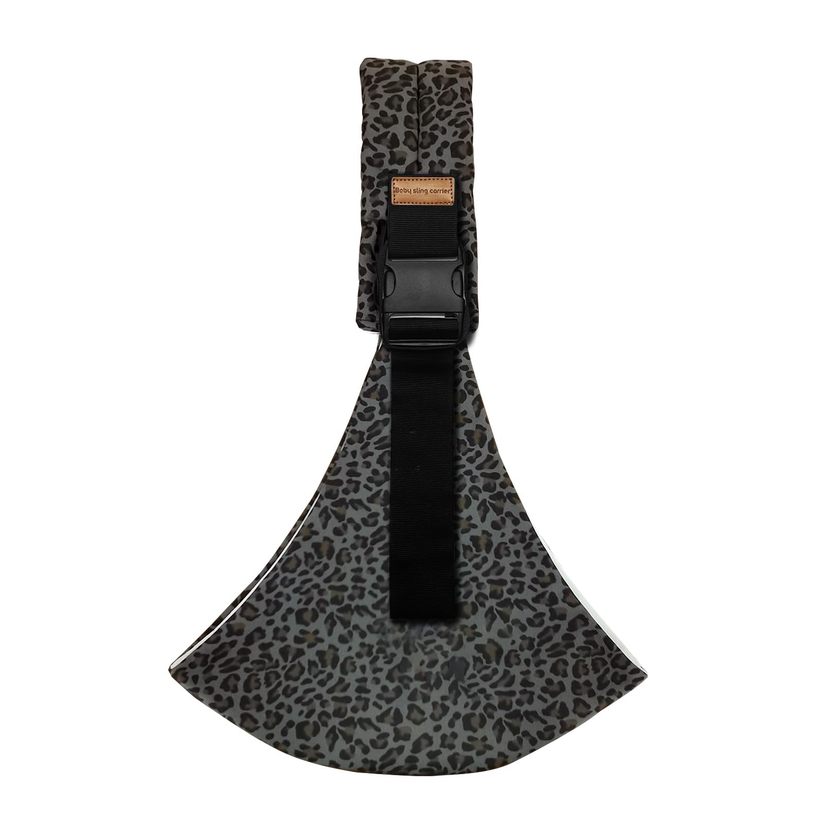 Beyoik baby sling carrier strap close-up shows secure fit for growing babies