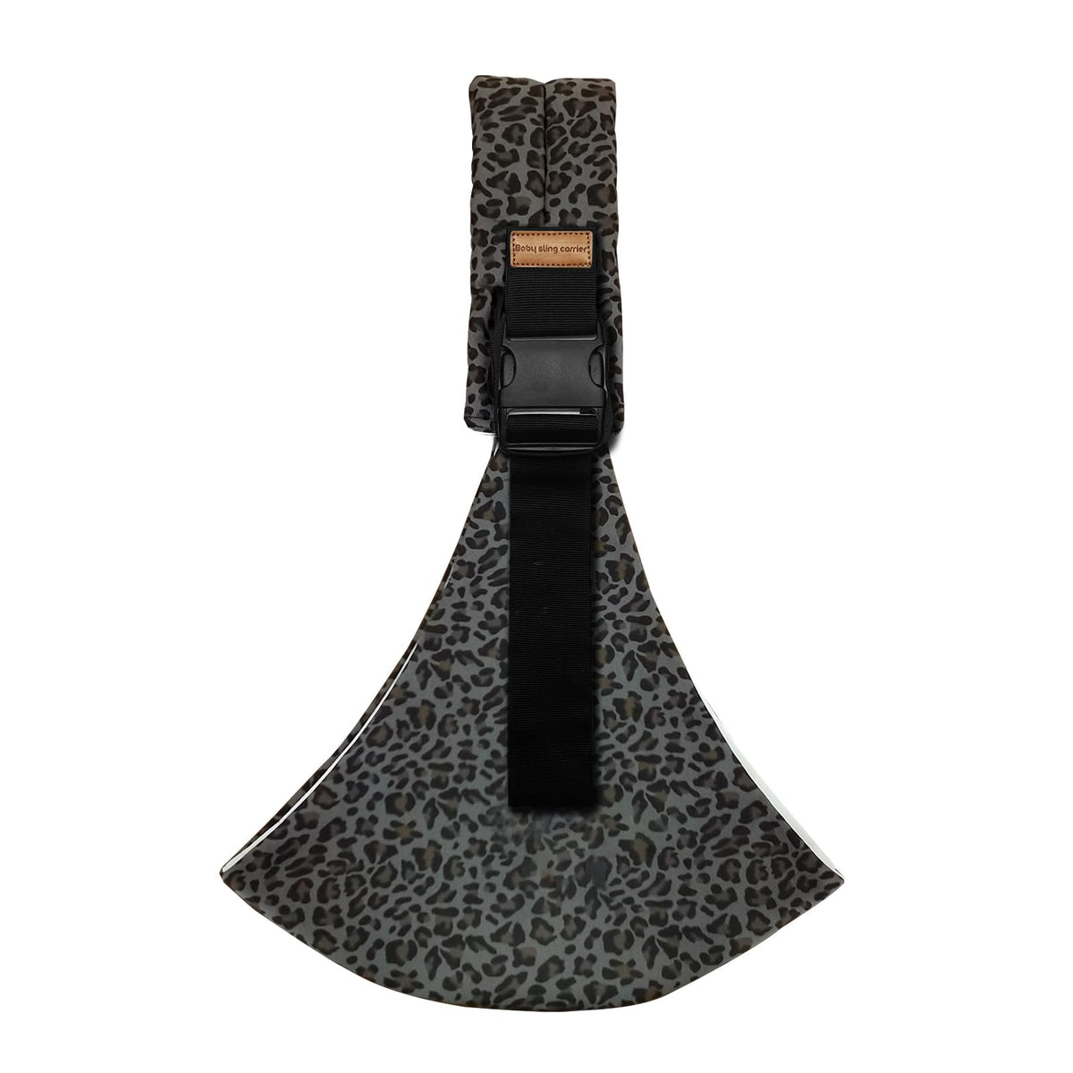 Beyoik baby sling carrier strap close-up shows secure fit for growing babies