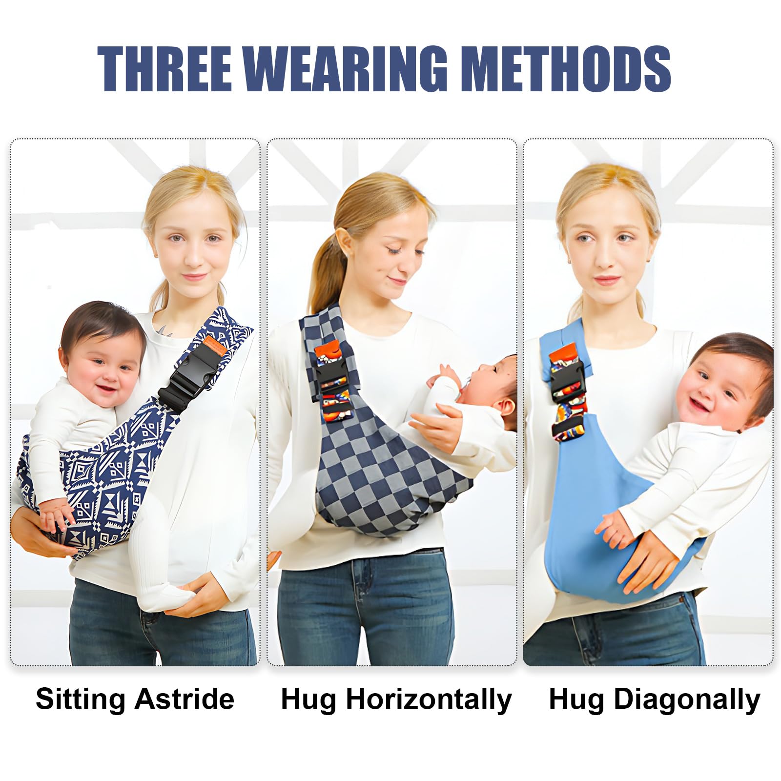 Beyoik Leaf Baby Sling comfortable adjustable fit for caregiver and baby