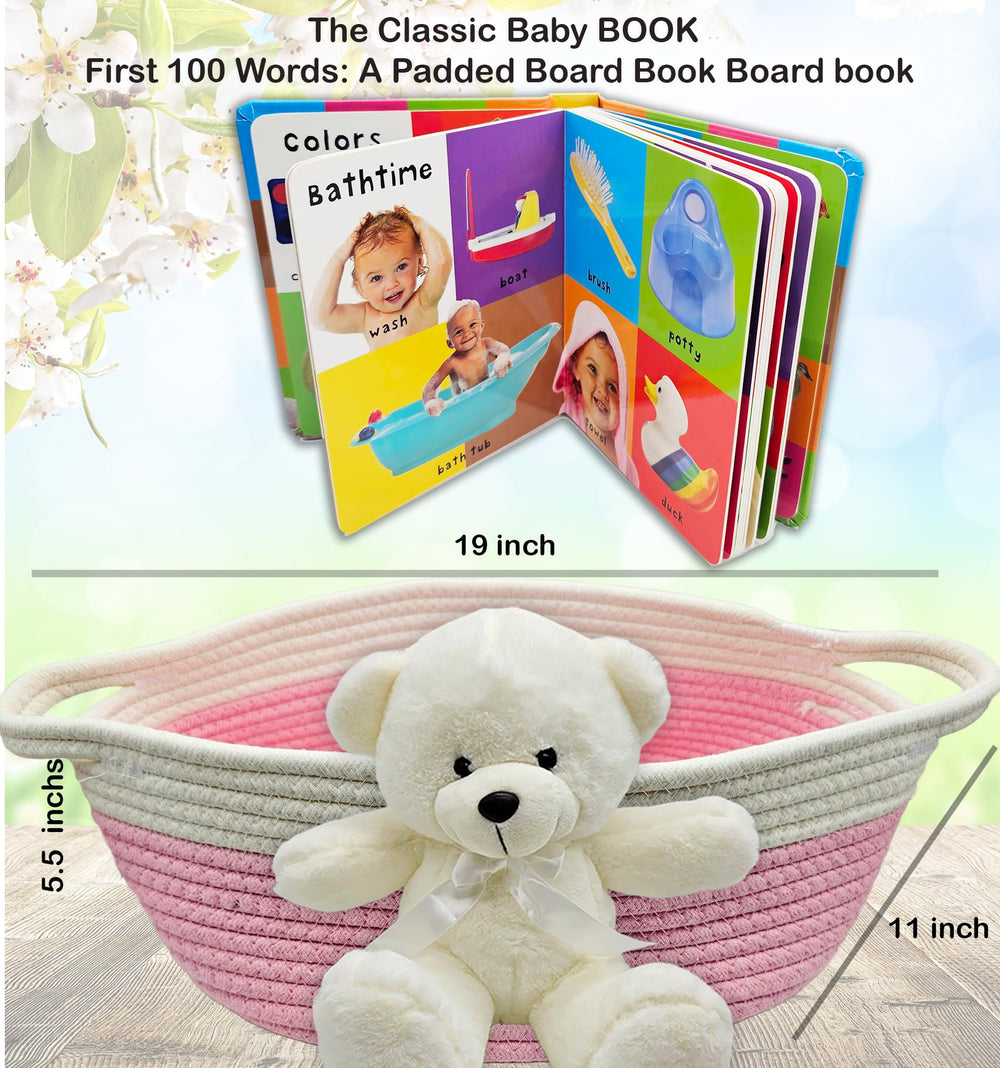 Beyond The Box baby girl swaddle pink, provides soft warmth for newborn nights