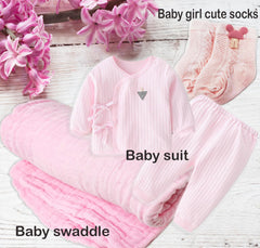 Beyond The Box burp blanket pink, keeps parents comfortable during feeding times