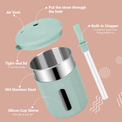 Beyoung 12.5oz cup provides ample daily hydration for kids and adults.