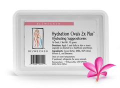 Bezwecken Hydration Ovals packaging for menopause support, compact and ready.