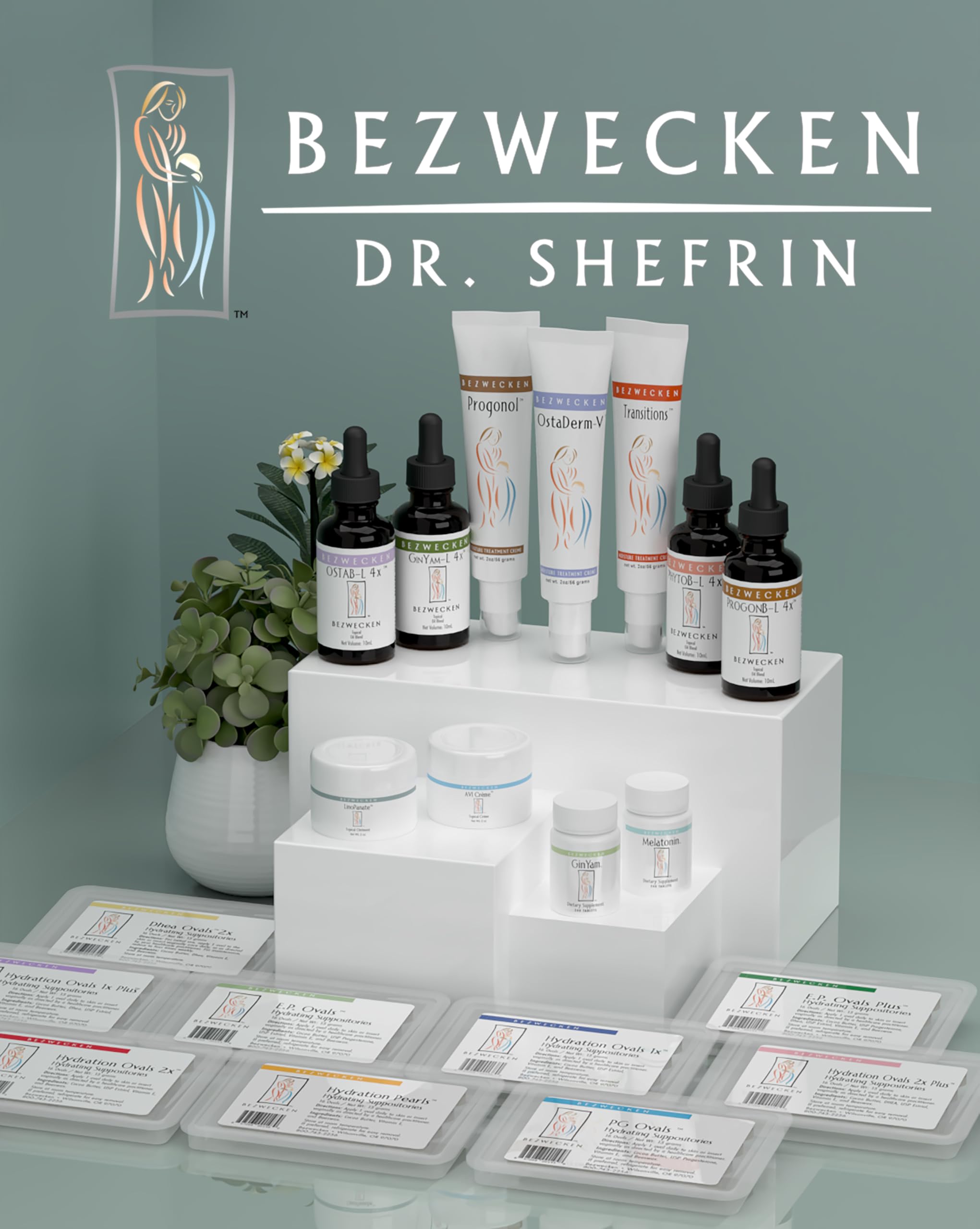 Bezwecken Hydration Ovals stored in fridge or freezer for texture stability.