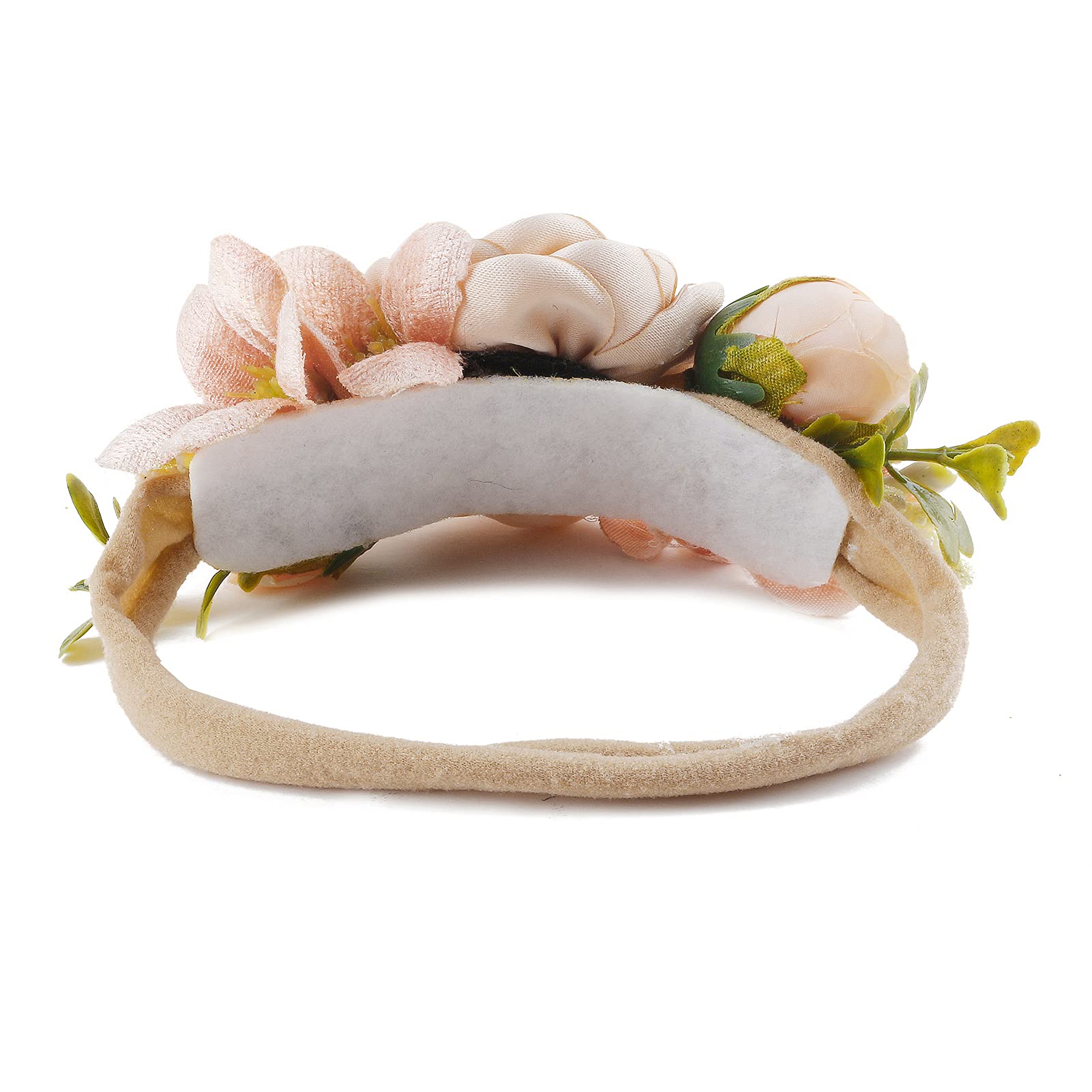 BFNAAgirl headband with back cotton pad, comfortable fit for children.
