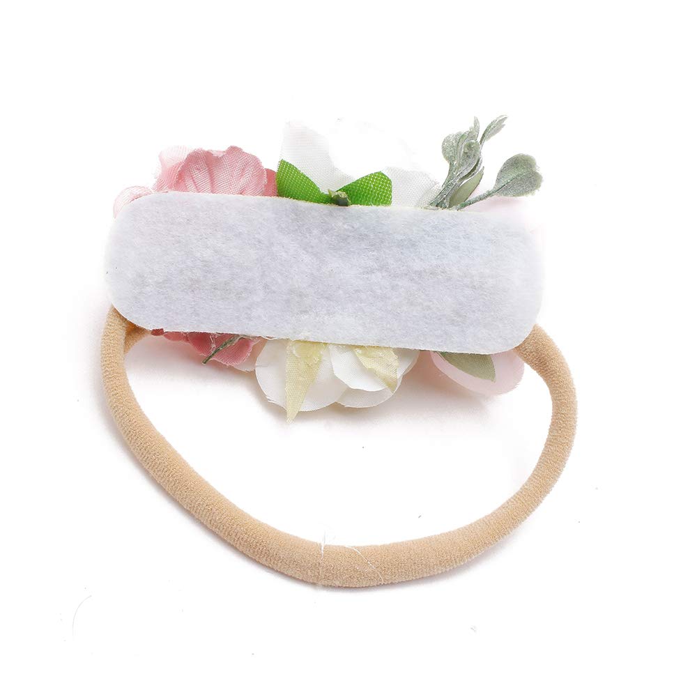 BFNAAgirl four-piece flower headband set in gift box for easy gifting