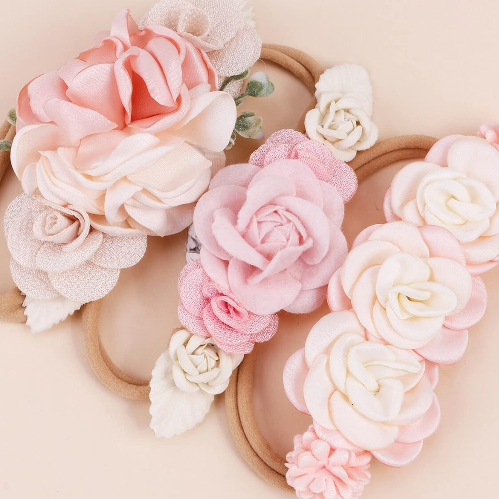 BFNAAgirl back cotton pad headband minimizes marks on delicate heads