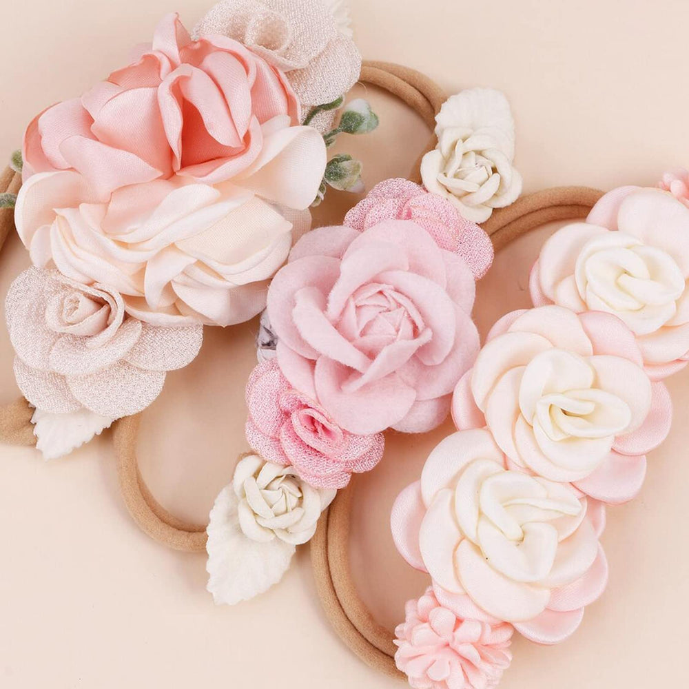 BFNAAgirl back cotton pad headband minimizes marks on delicate heads