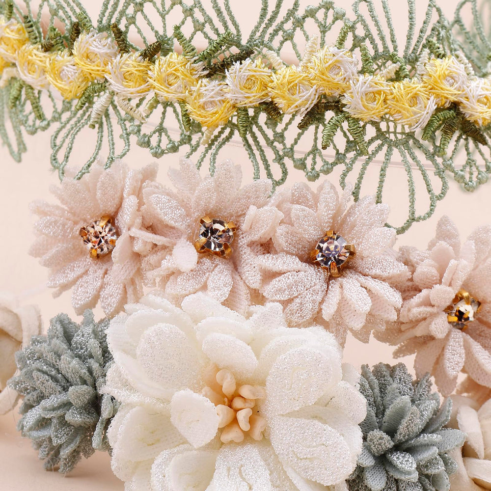 BFNAAgirl multi-style floral headbands for photos and daily wear.