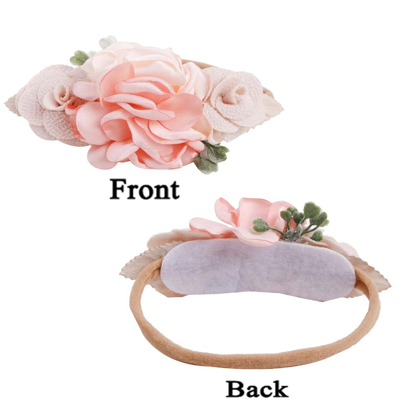 BFNAAgirl various-styles floral headbands for versatile outfits