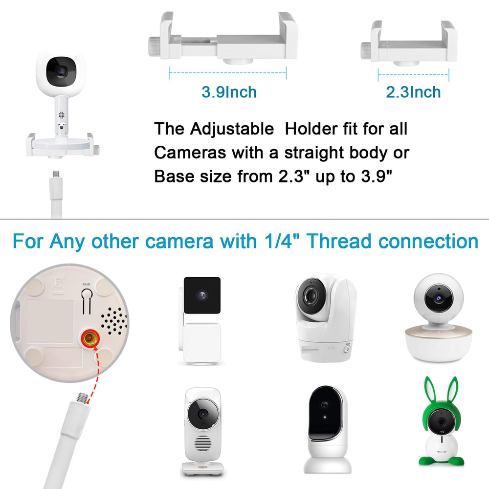 BFYTN compatibility with Nanit Pro/Flex stands enables versatile camera pairing