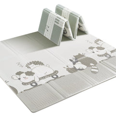 BG-BABYGO baby floor play mat 47x47 offers a soft, safe surface for crawling.