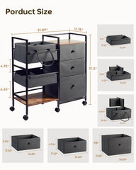 BG-BABYGO diaper caddy inner compartments organize wipes and bottles efficiently.
