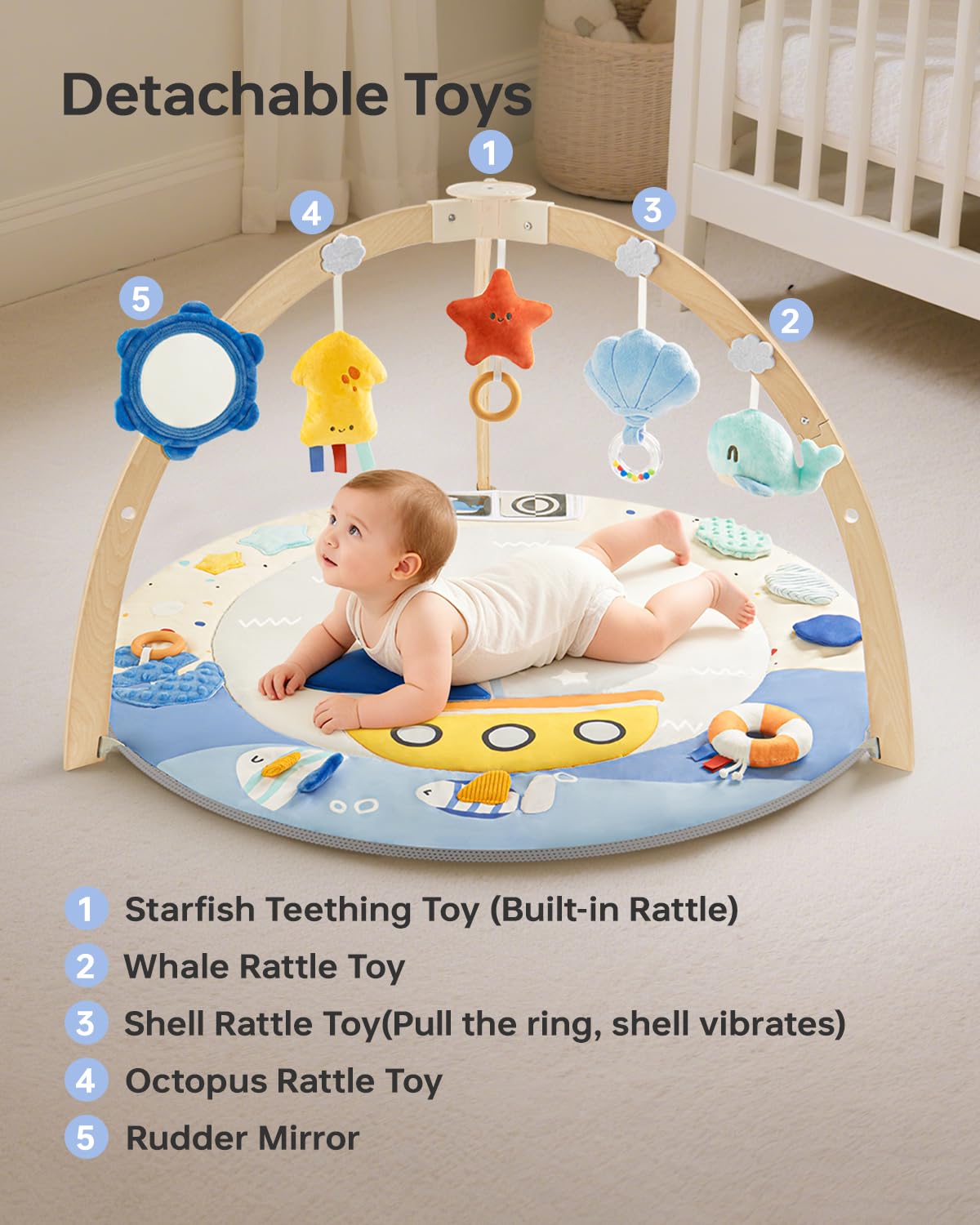 BG-BABYGO Space-saving folding frame for easy storage.