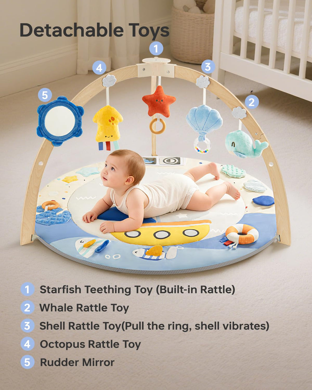 BG-BABYGO Space-saving folding frame for easy storage.