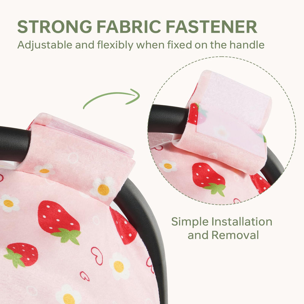 BG-BABYGO velcro straps ensure fast setup for on-the-go parents.