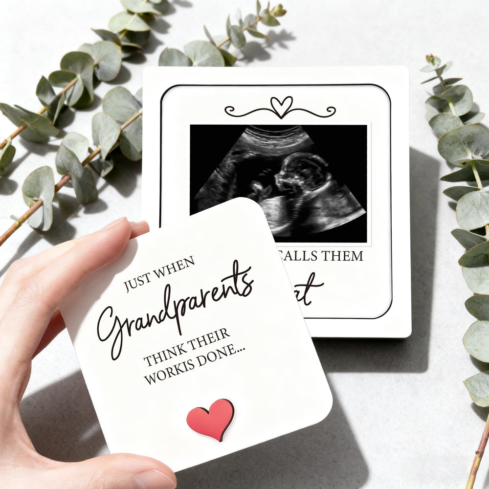 BGFMVS gift for grandparents to share joyous news
