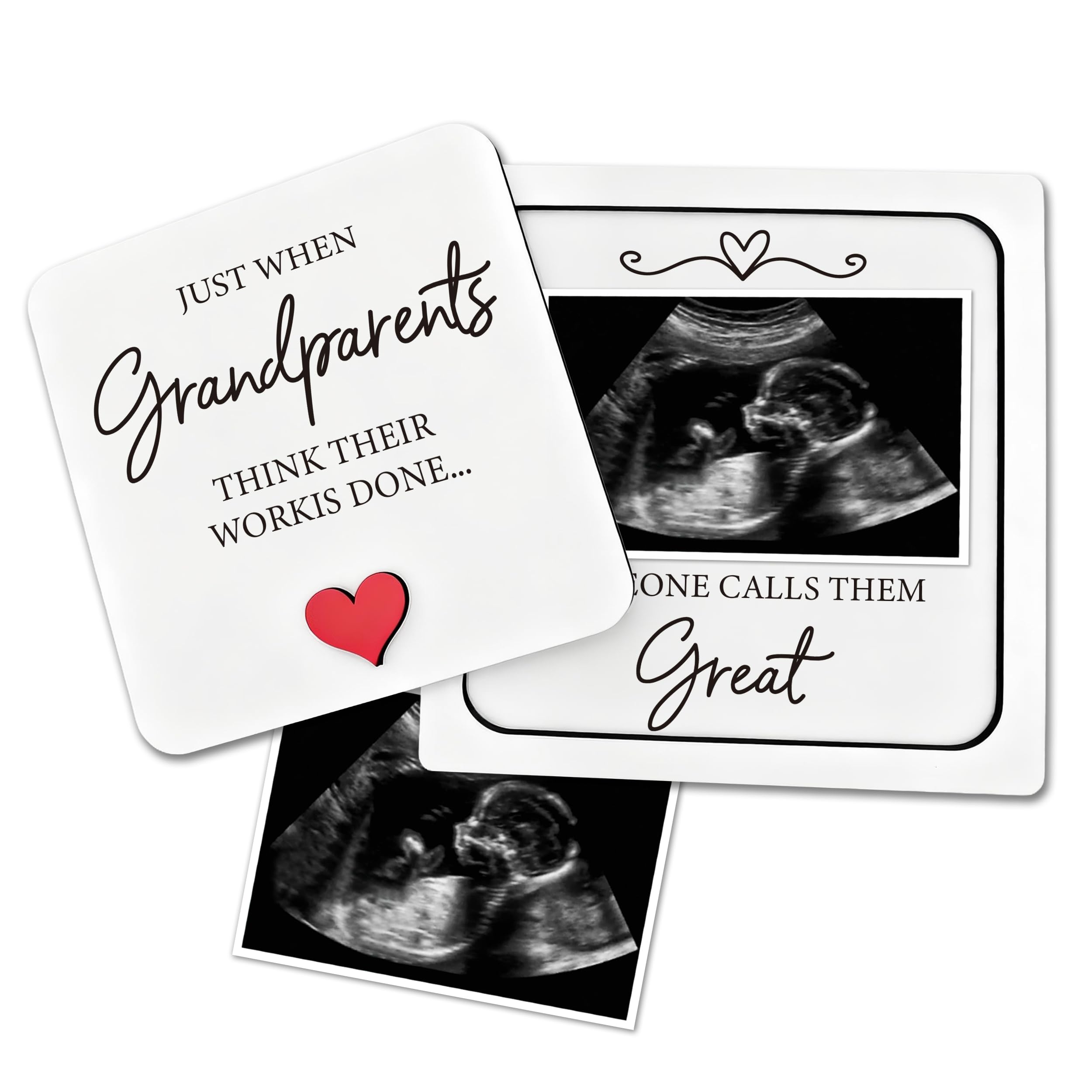 BGFMVS pregnancy announcement frame for display of ultrasound memories